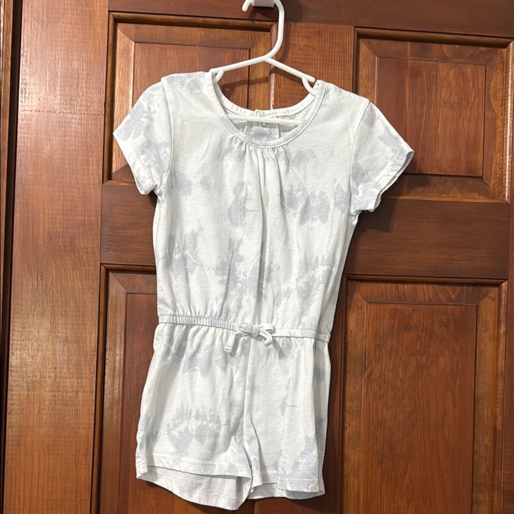 Chic White Kids Romper